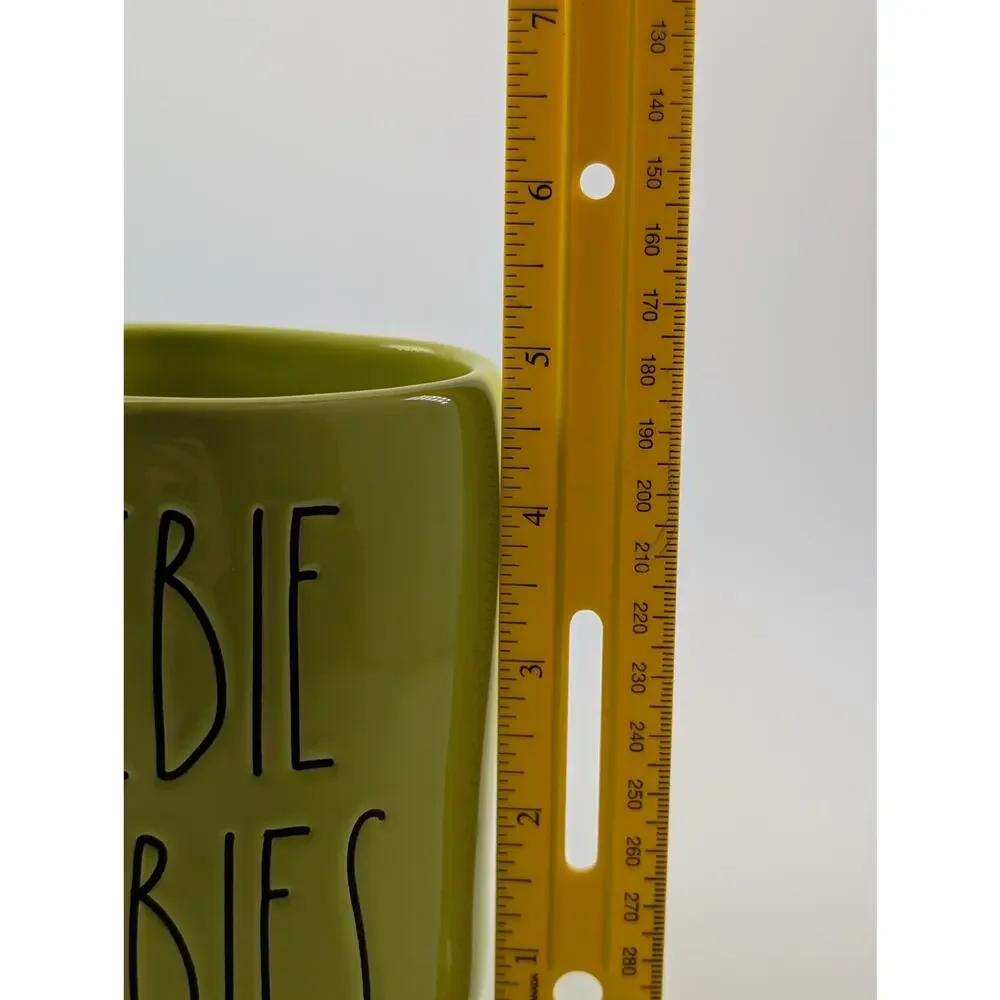 Rae Dunn Scooby Doo Heebie Jeebies Double Sided Mug Shaggy and Scooby - EUC -